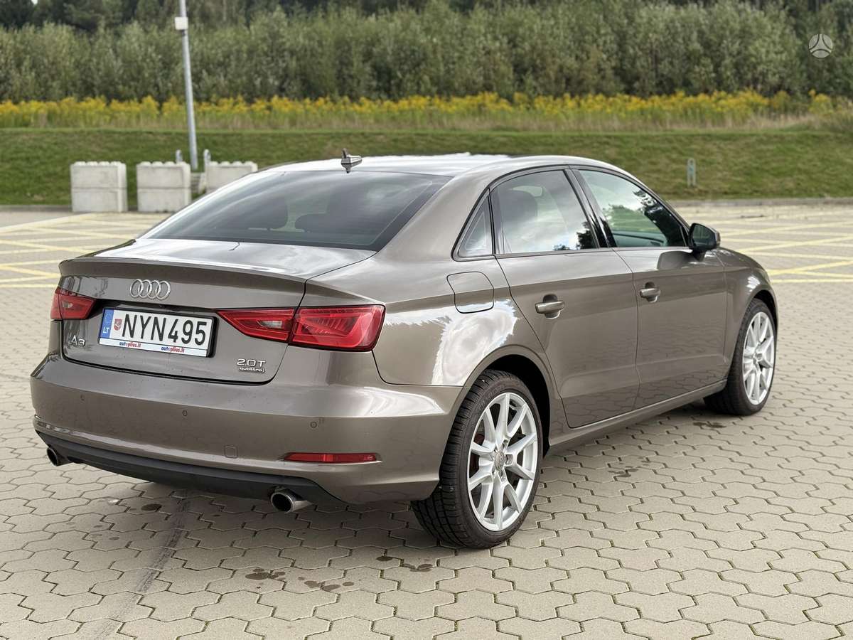 Audi A3, 2.0 l., saloon / sedan
