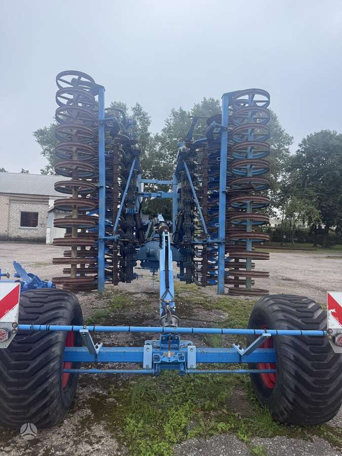 Lemken Rubin 9/600, скребки, скрубберы