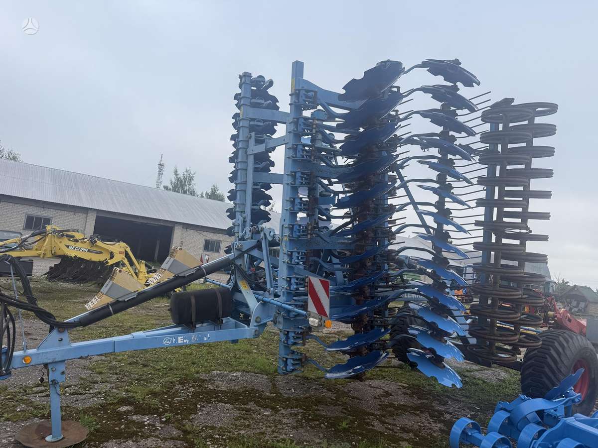 Lemken Rubin 9/600, scrapers, scrubbers