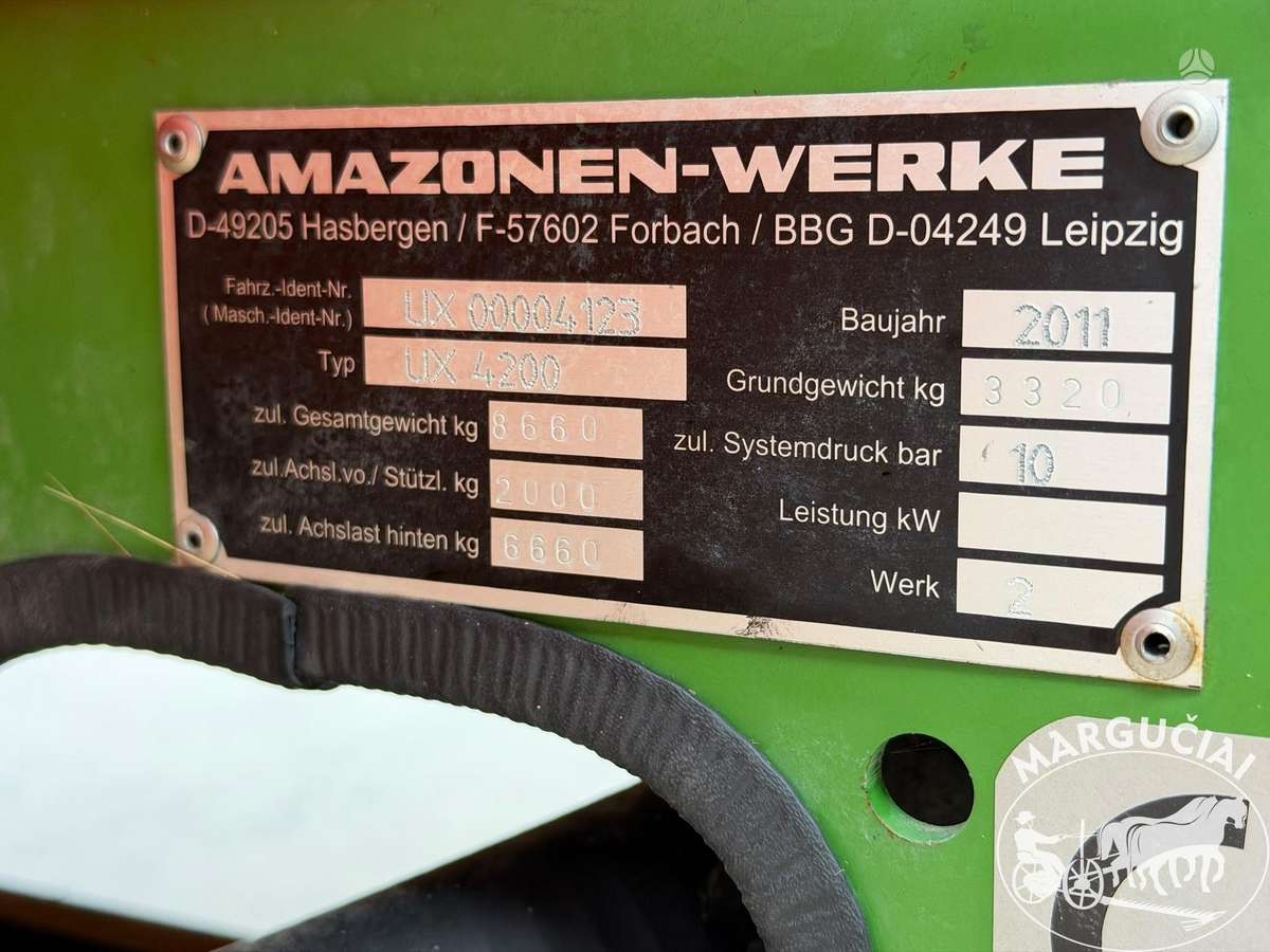 Amazone UX 4200 Special, 4200 ltr, 24, sprayers
