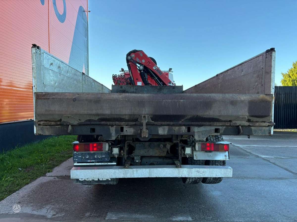 Scania R 420 6x2, dumpers with crane