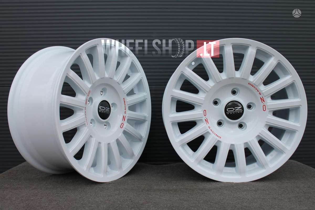 OZ Racing Racing Rally Raid White PD, light alloy, R18