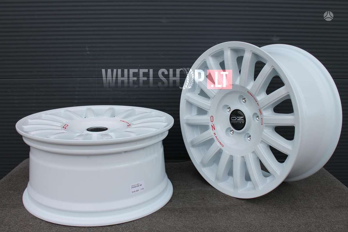 OZ Racing Racing Rally Raid White PD, light alloy, R18