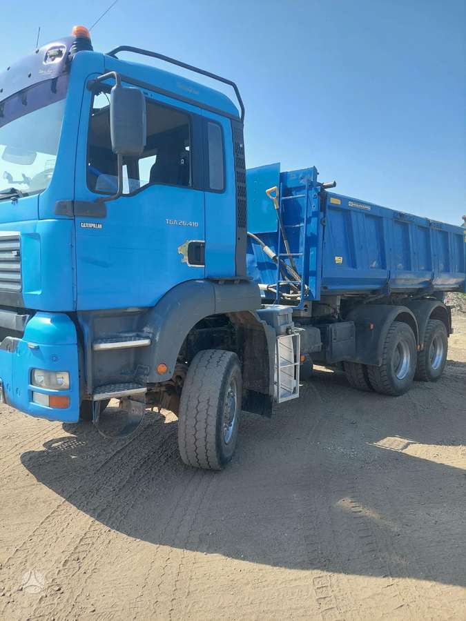 MAN TGA 26.410, dumpers / tippers