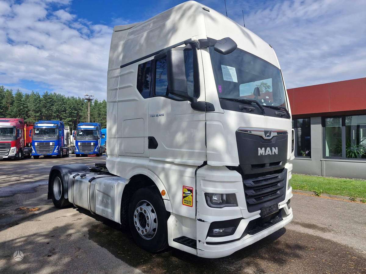 MAN TGX 18.470 Retarder, double sleeper