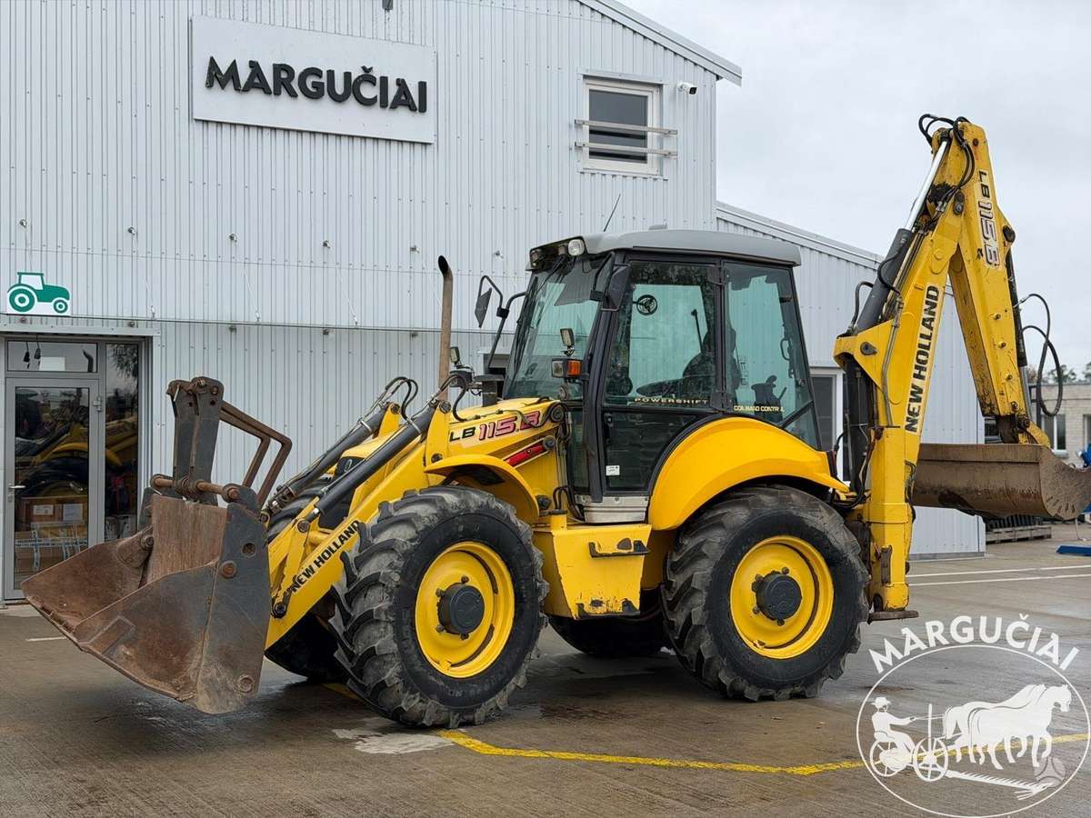 New Holland LB 115.B, экскаваторы