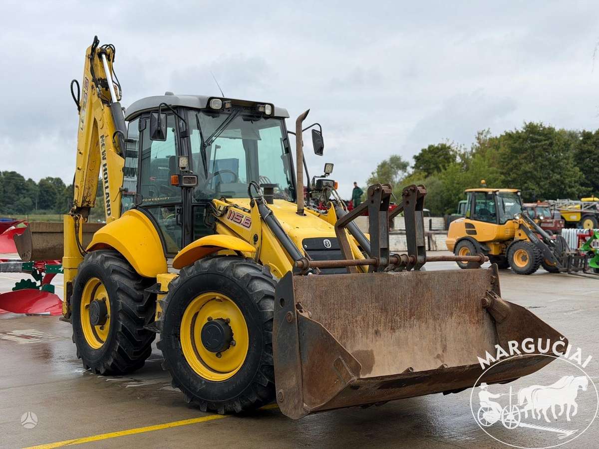 New Holland LB 115.B, excavator