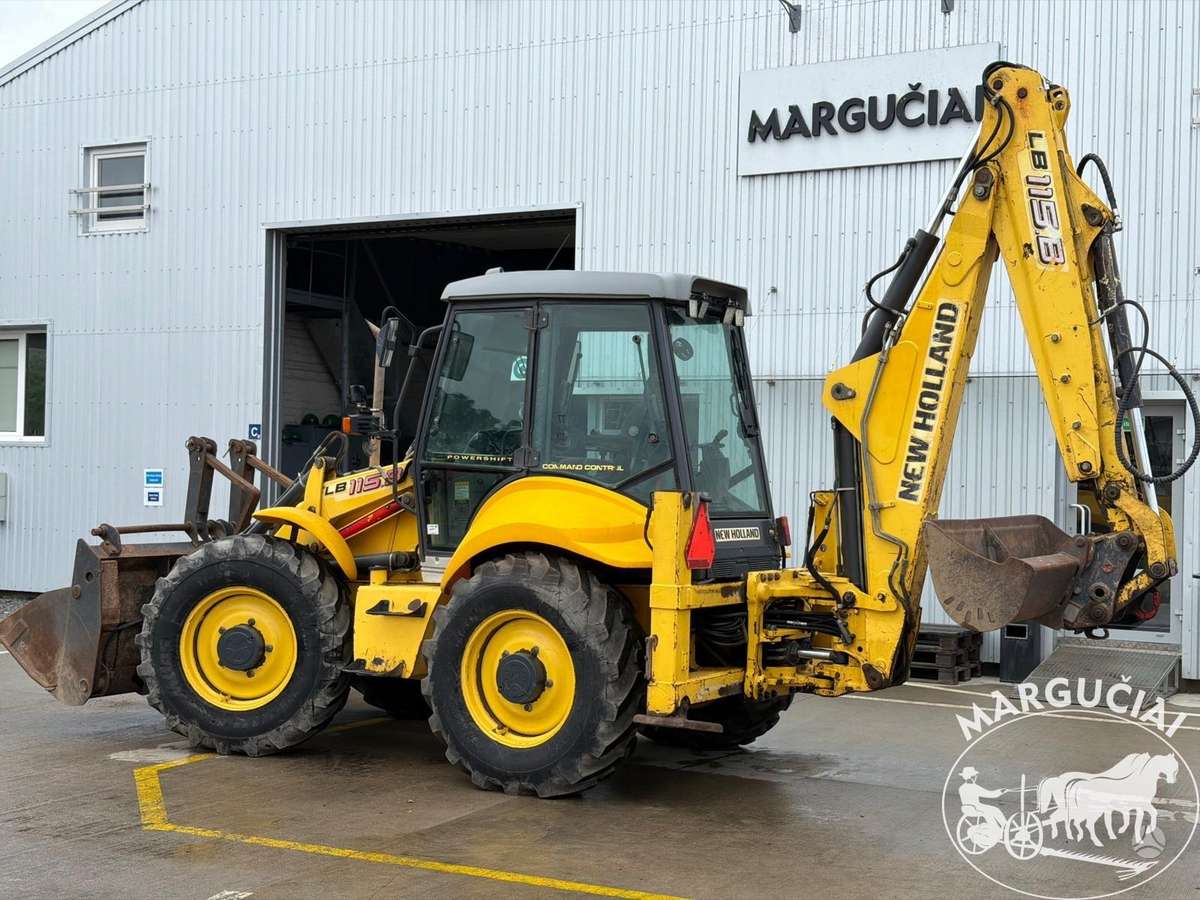New Holland LB 115.B, экскаваторы