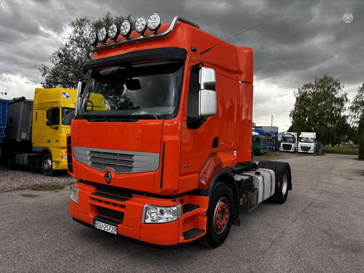 Renault Premium 460 Hidraulika, single sleeper