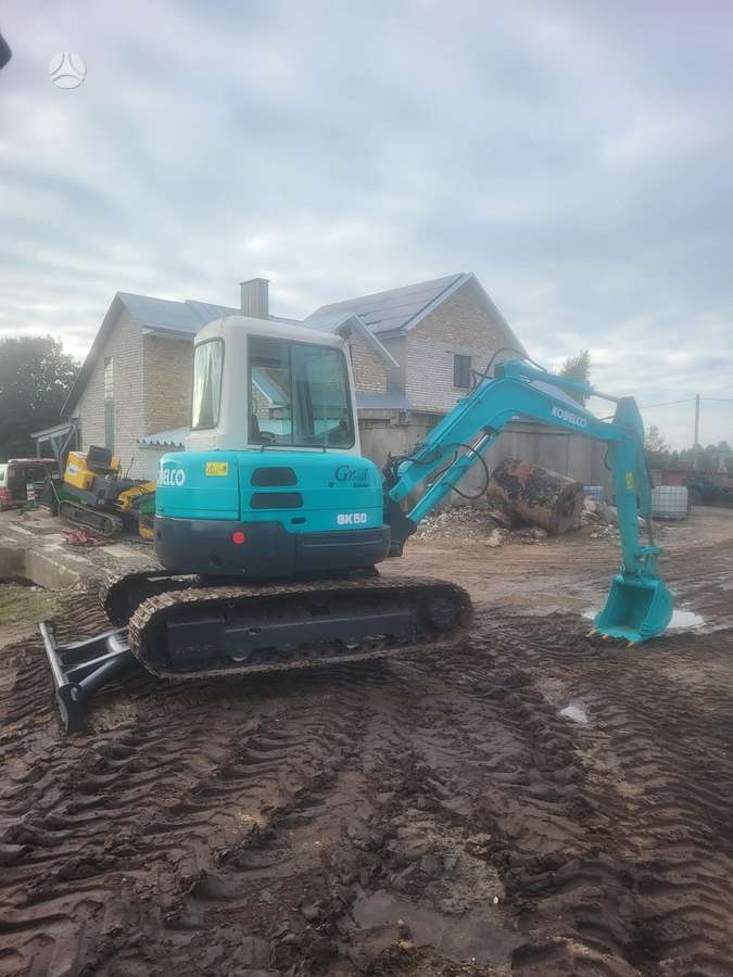 Kobelco Sk50, мини-экскаваторы
