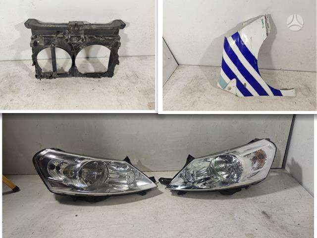 Citroen Jumpy bumper reinforcement, fenders, lights