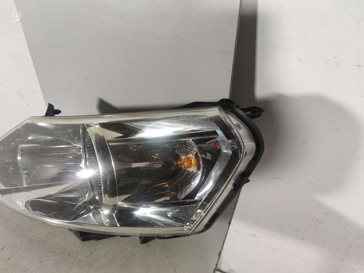 Citroen Jumpy bumper reinforcement, fenders, lights