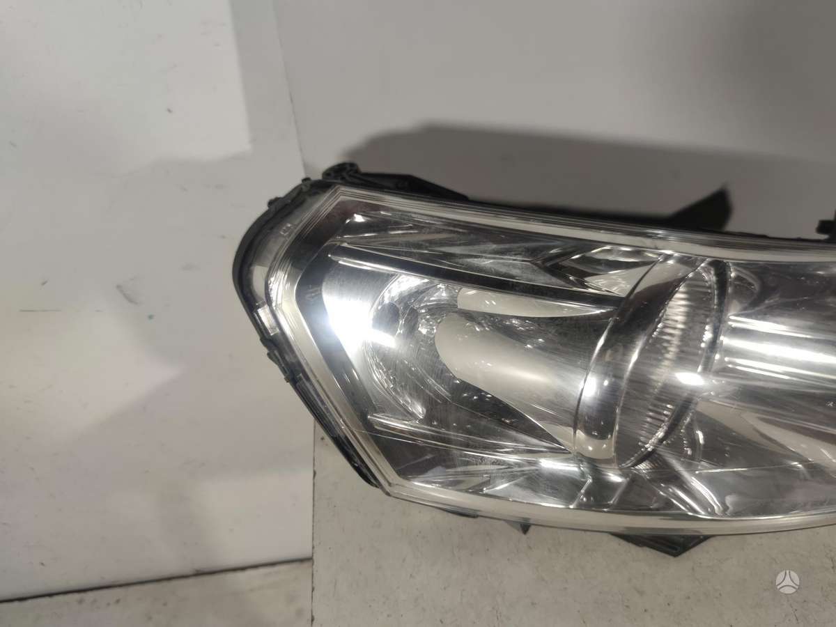 Citroen Jumpy bumper reinforcement, fenders, lights