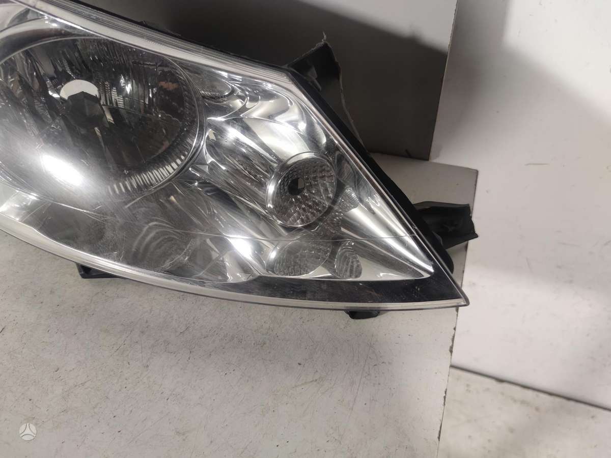 Citroen Jumpy bumper reinforcement, fenders, lights