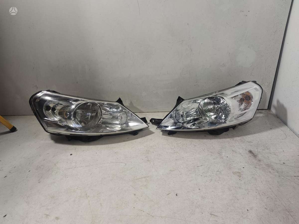 Citroen Jumpy bumper reinforcement, fenders, lights