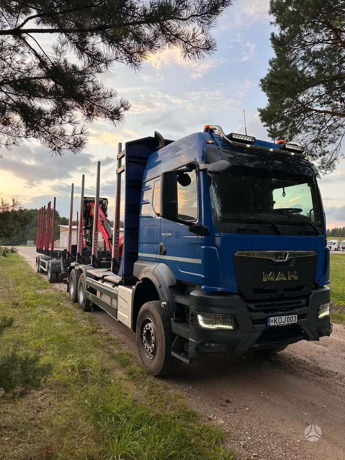 MAN TGS 33.510, timber trucks