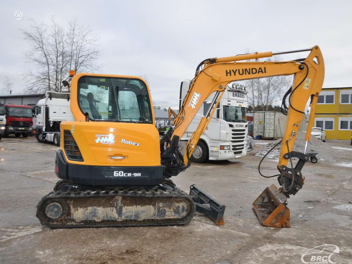 Hyundai R60CR-9A, экскаваторы