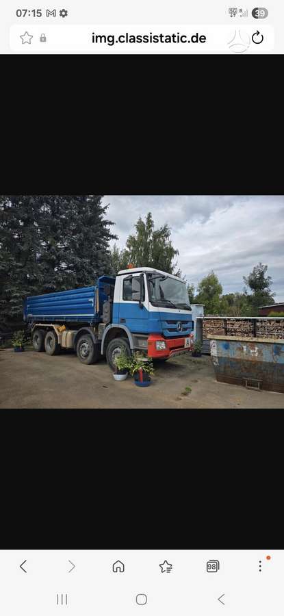 Mercedes-Benz 32.44, самосвалы