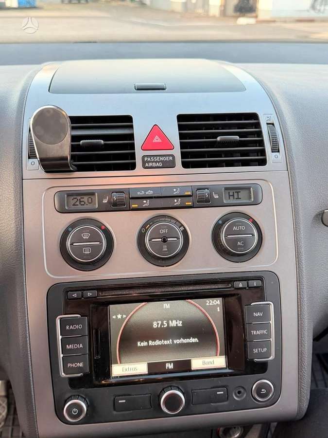 Volkswagen Touran, ☎️, dalimis