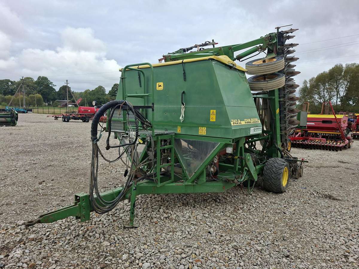 John Deere 740A, сеялки, сажалки