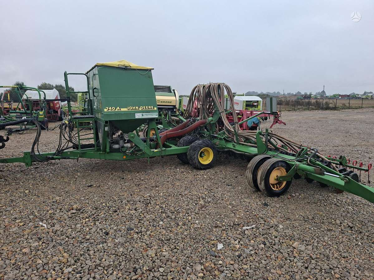 John Deere 740A, sėjamosios, sodinamosios