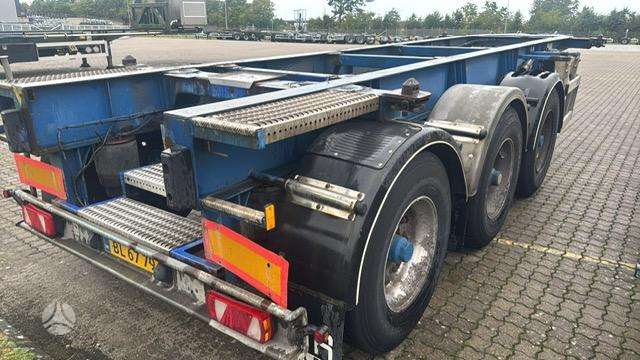 LAG O-3-39 CD, 20' tank chassi, container