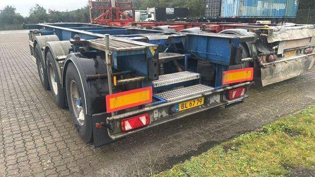LAG O-3-39 CD, 20' tank chassi, container