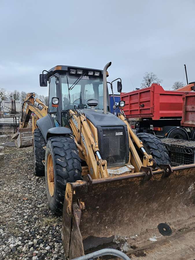 Case 695SR2-4PS, excavator loader