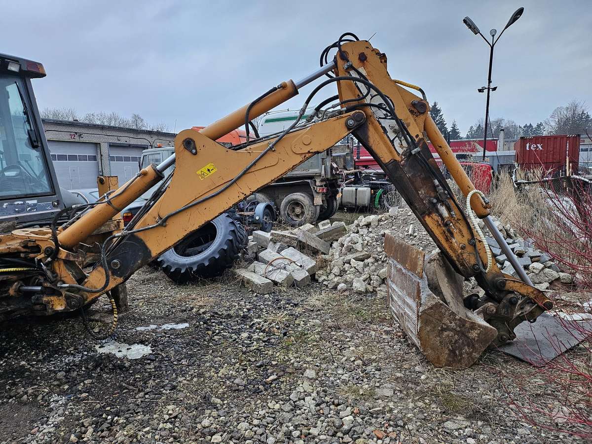 Case 695SR2-4PS, excavator loader