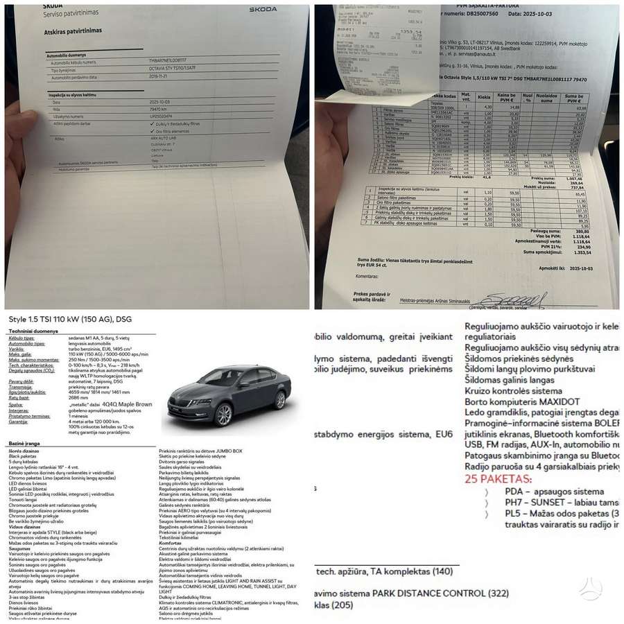 Skoda Octavia, 1.5 l., hatchback