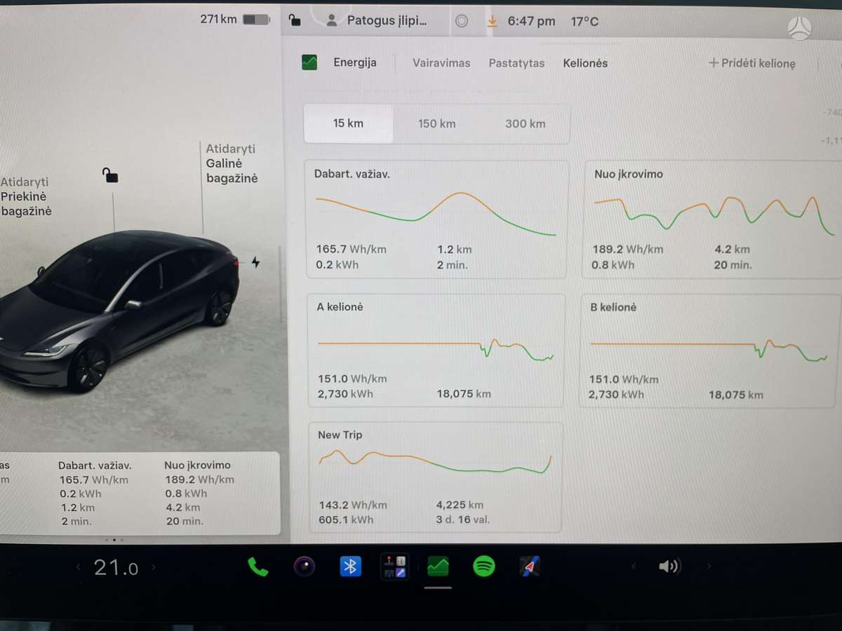 Tesla Model 3, 82 кВт·ч, Седан