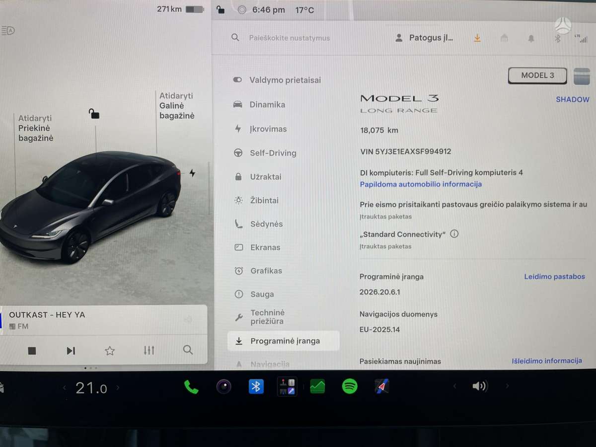 Tesla Model 3, 82 кВт·ч, Седан