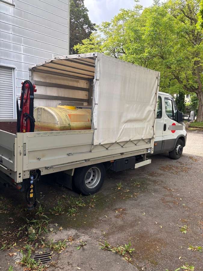 Iveco Daily 70C18 Mokomasis, бортовые с тентом