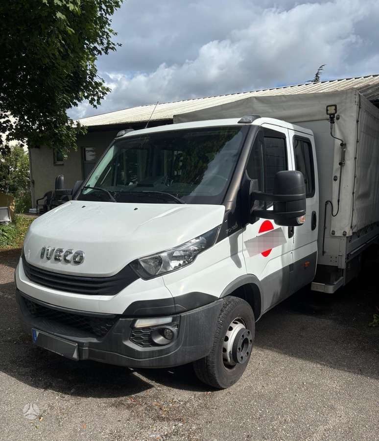 Iveco Daily 70C18 Mokomasis, бортовые с тентом