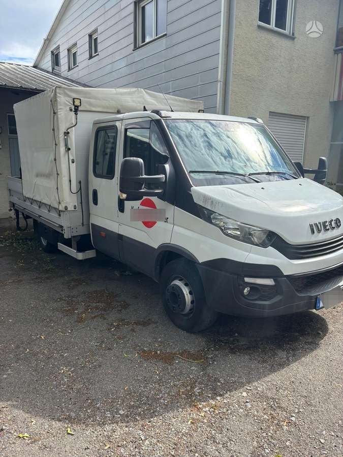 Iveco Daily 70C18 Mokomasis, бортовые с тентом