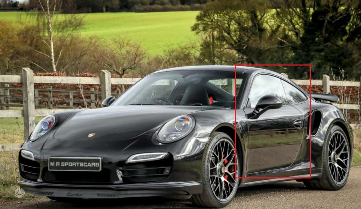 Porsche 911 kėbulo dalys