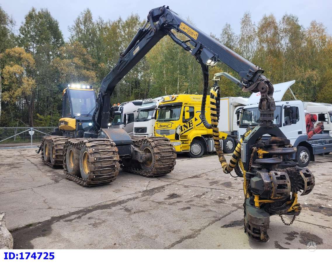 Ponsse FOX 8W, harvesters