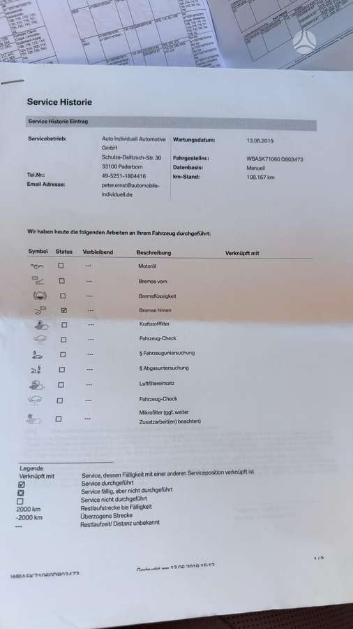 BMW 535, 3.0 l., universalas