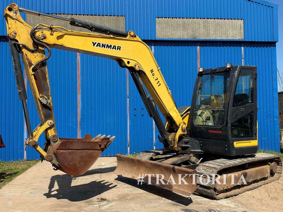 Yanmar VIO80 (8ton) 5101 moto/h, экскаваторы