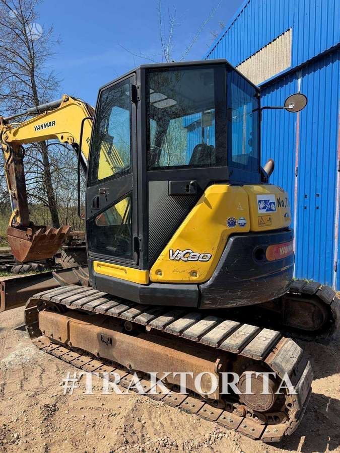 Yanmar VIO80 (8ton) 5101 moto/h, экскаваторы