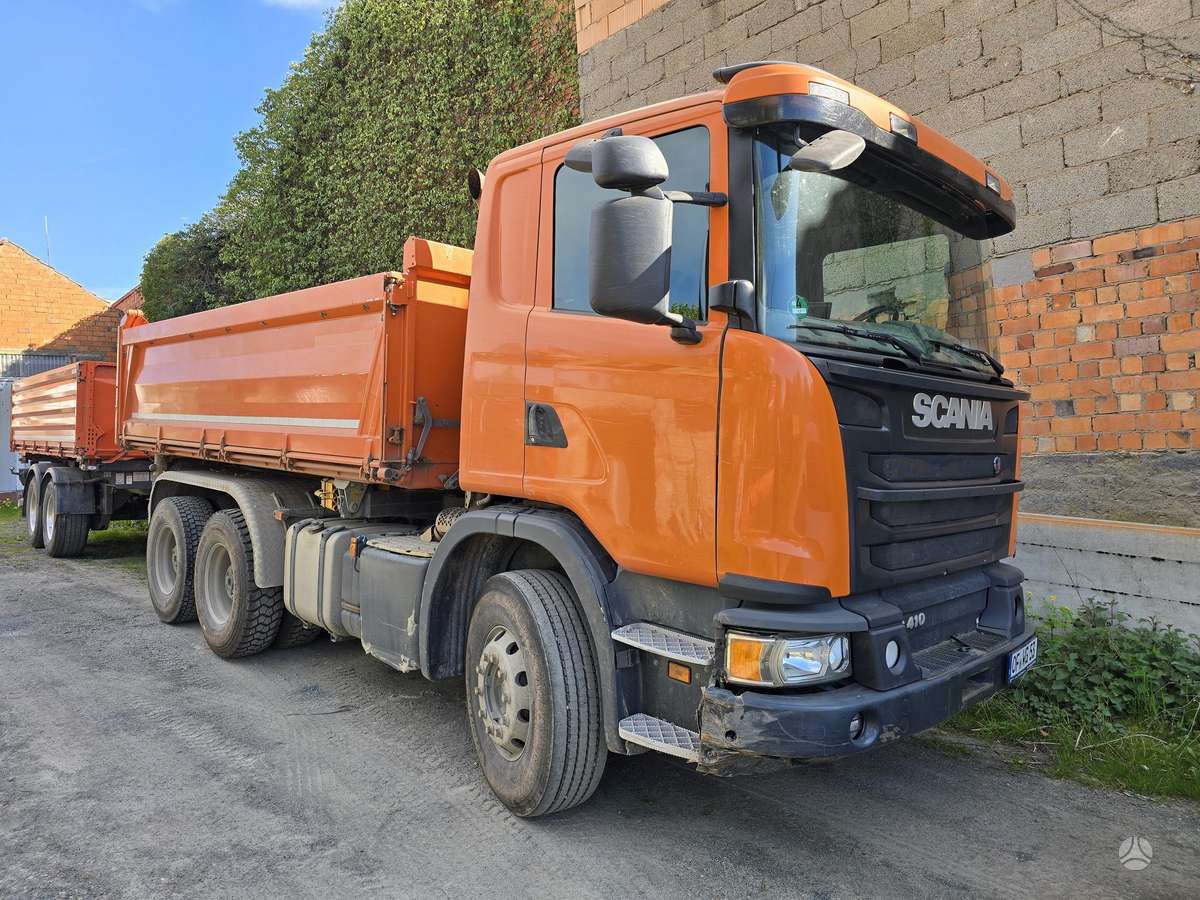 Scania G410, dumpers / tippers