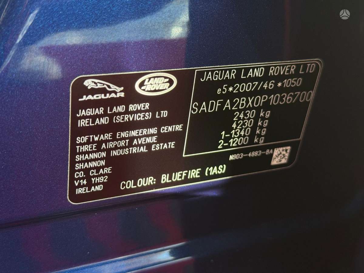 Jaguar E-Pace, 2.0 l., off-road / crossover