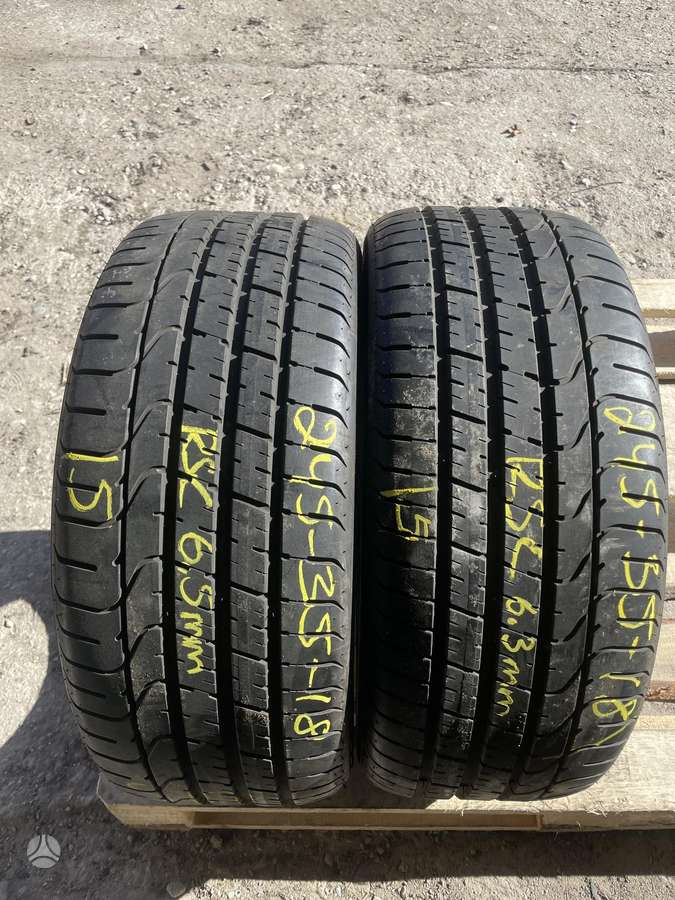 Pirelli P Zero, летние 245/35 R18
