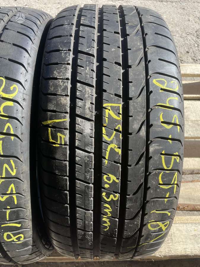 Pirelli P Zero, летние 245/35 R18