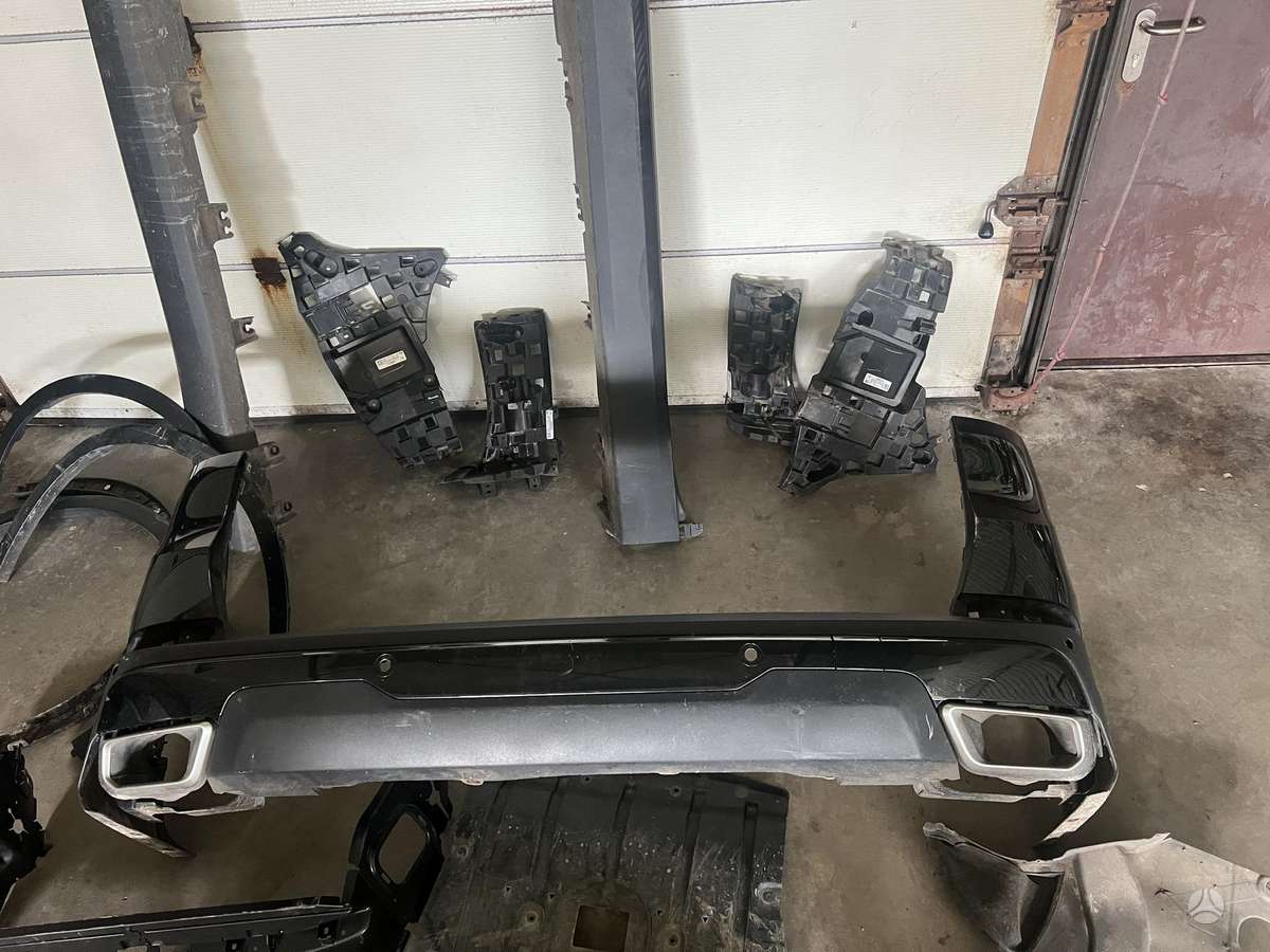 BMW X5 bumpers, lights