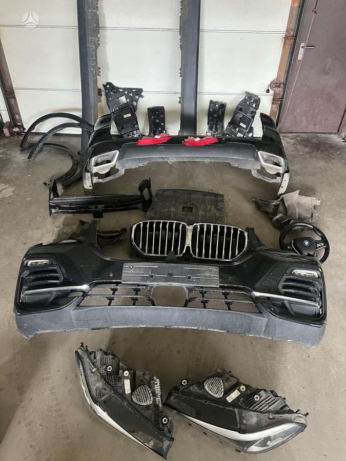 BMW X5 bumpers, lights