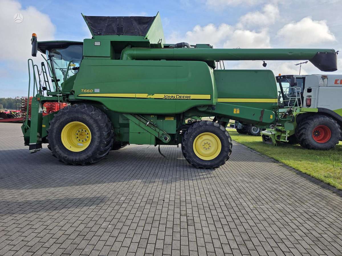 John Deere T660, комбайны