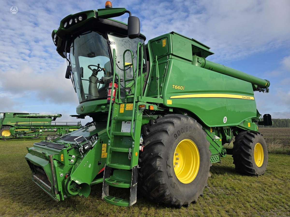 John Deere T660, комбайны