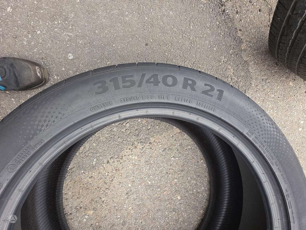 Continental +275/45-21, летние 315/40 R21