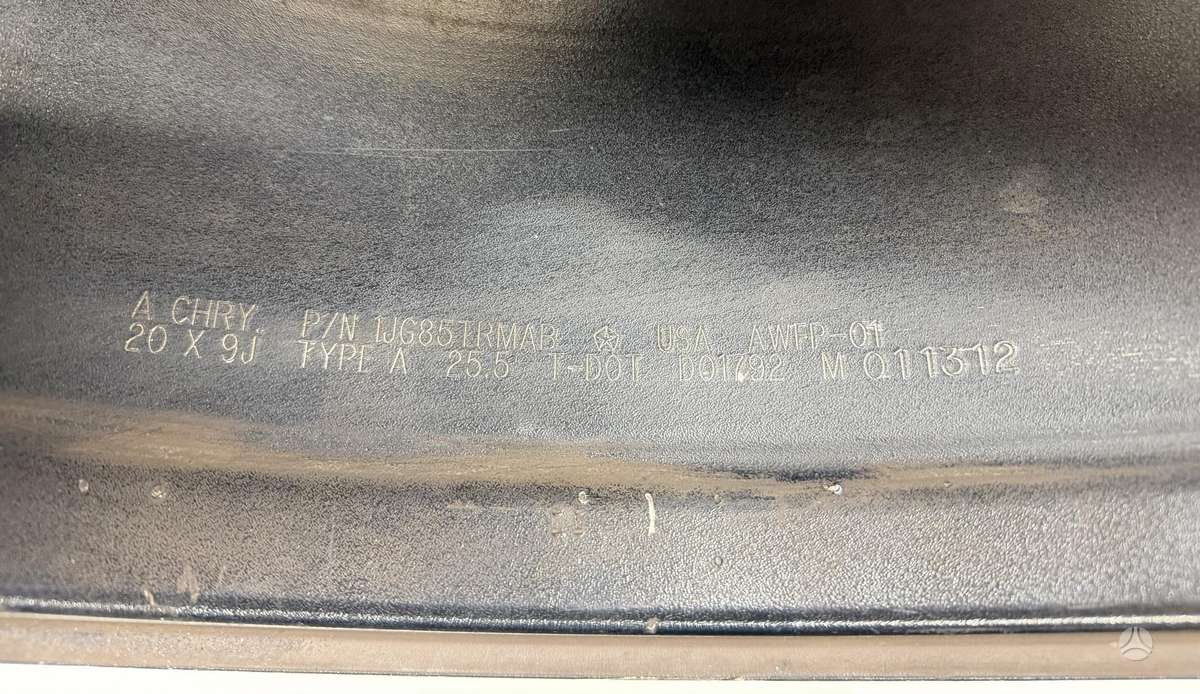 Dodge SRT Original, light alloy, R20